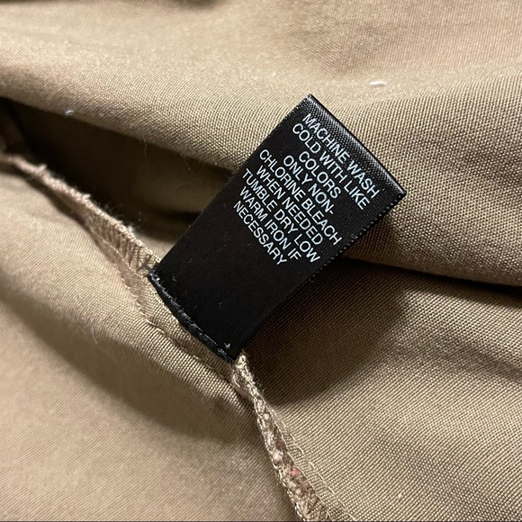 AVENUE Button Front Khaki Lightweight Jacket Size 18/20 - Picture 9 of 10